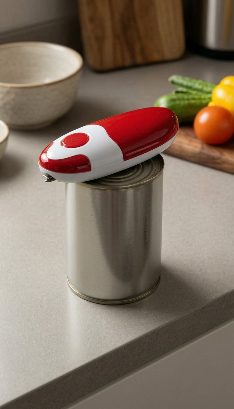 Kitchen Mama electric can opener vertical scene