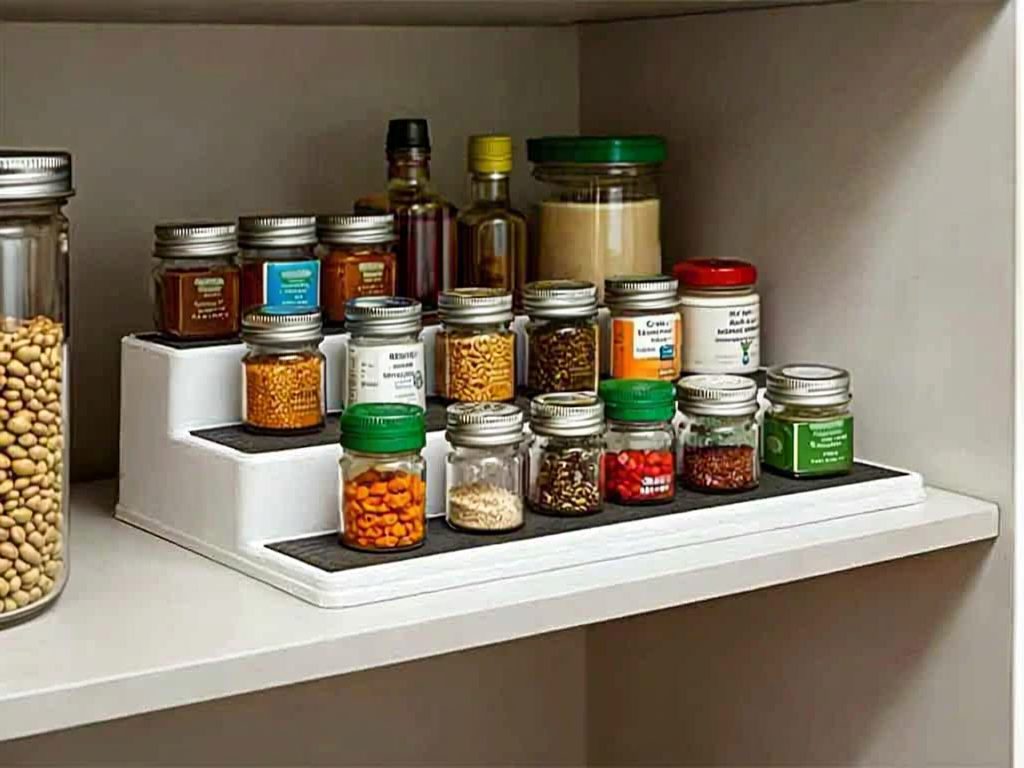 Copco Non-Skid 3-Tier Spice Organizer practical use scene