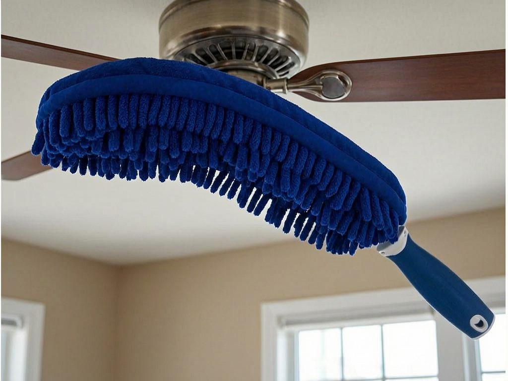 Unger Microfiber Ceiling Fan Duster practical use scene